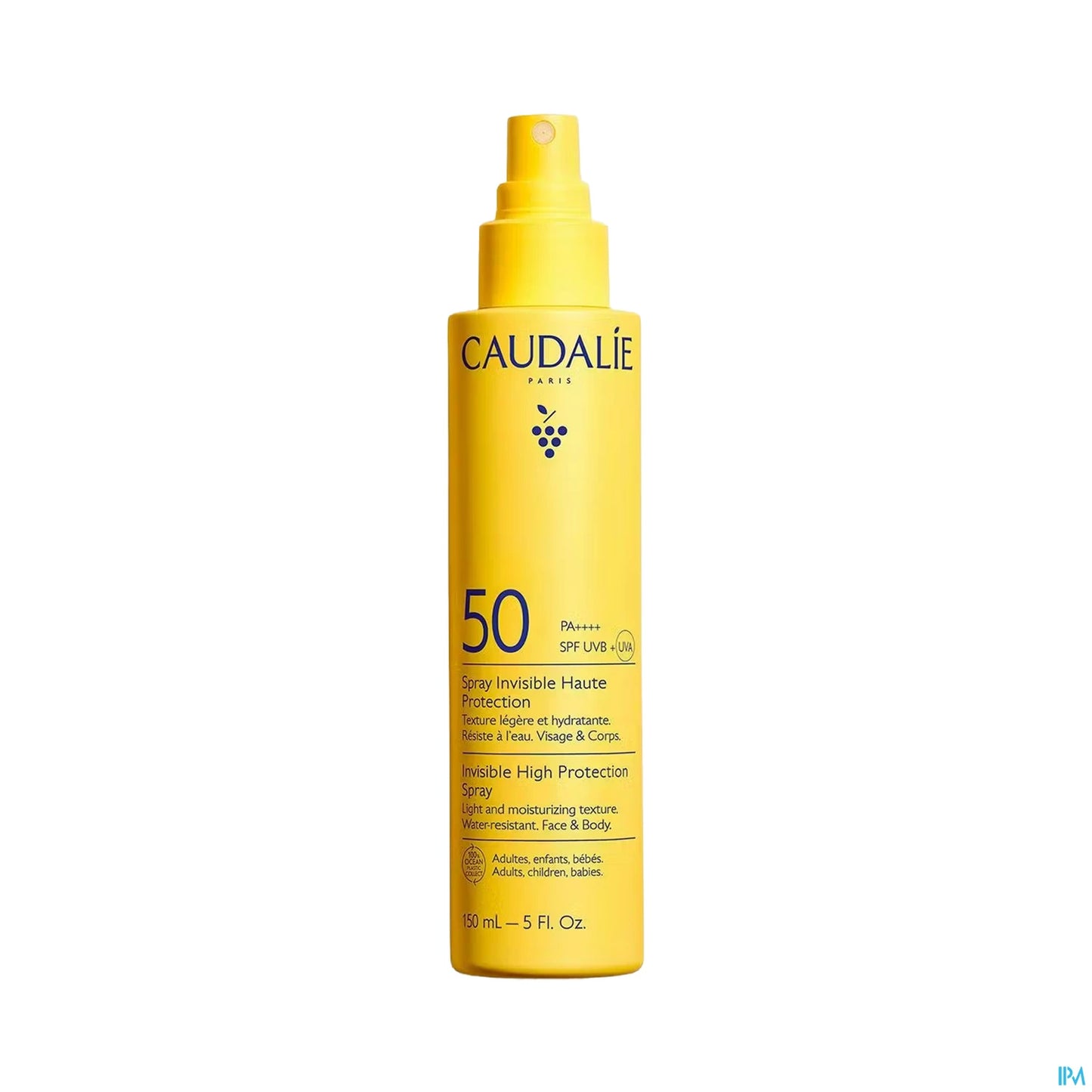 Caudalie Spray Solaire Invisible Haute Protection Facteur 50 75 mL