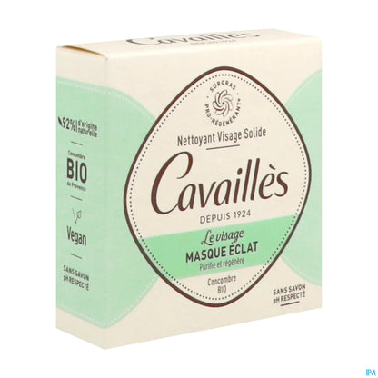 Rogé Cavaillès Nettoyant Visage Solide Masque Éclat 70 g