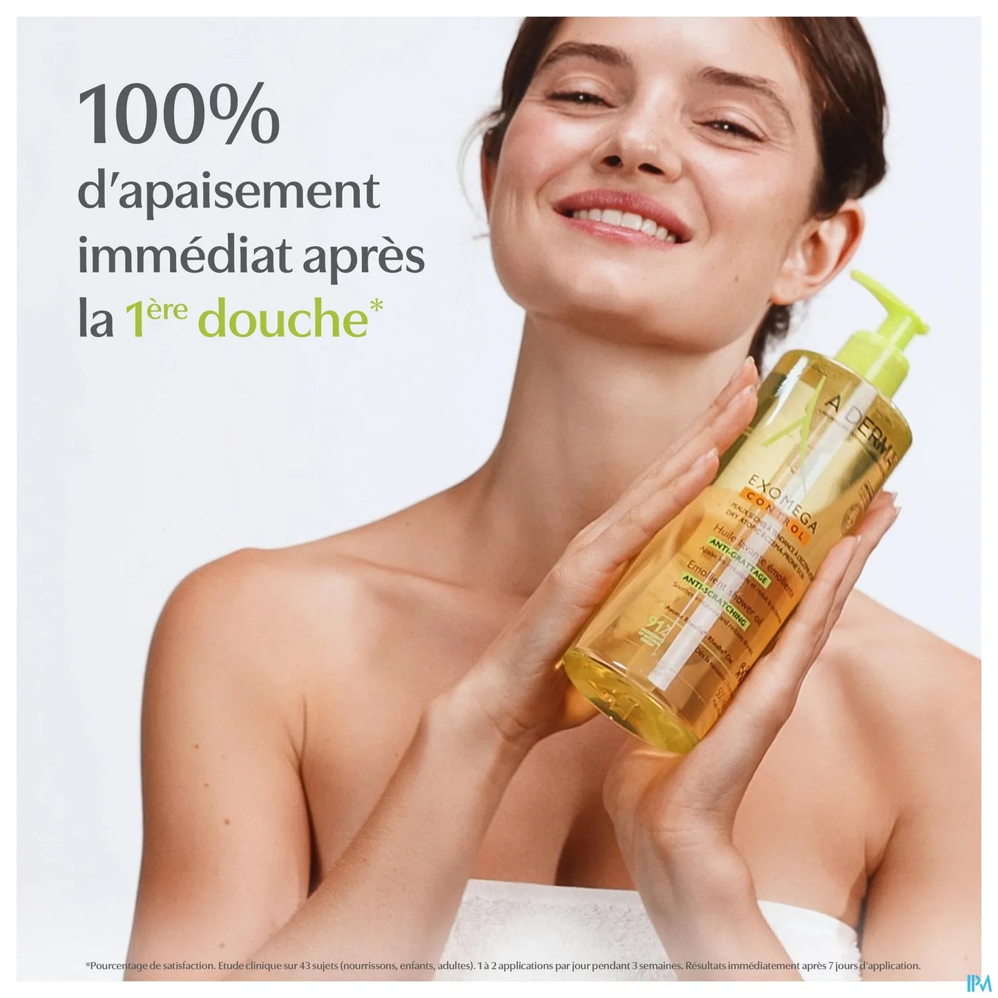 Exomega Control Huile Lavante Émolliente 200 mL