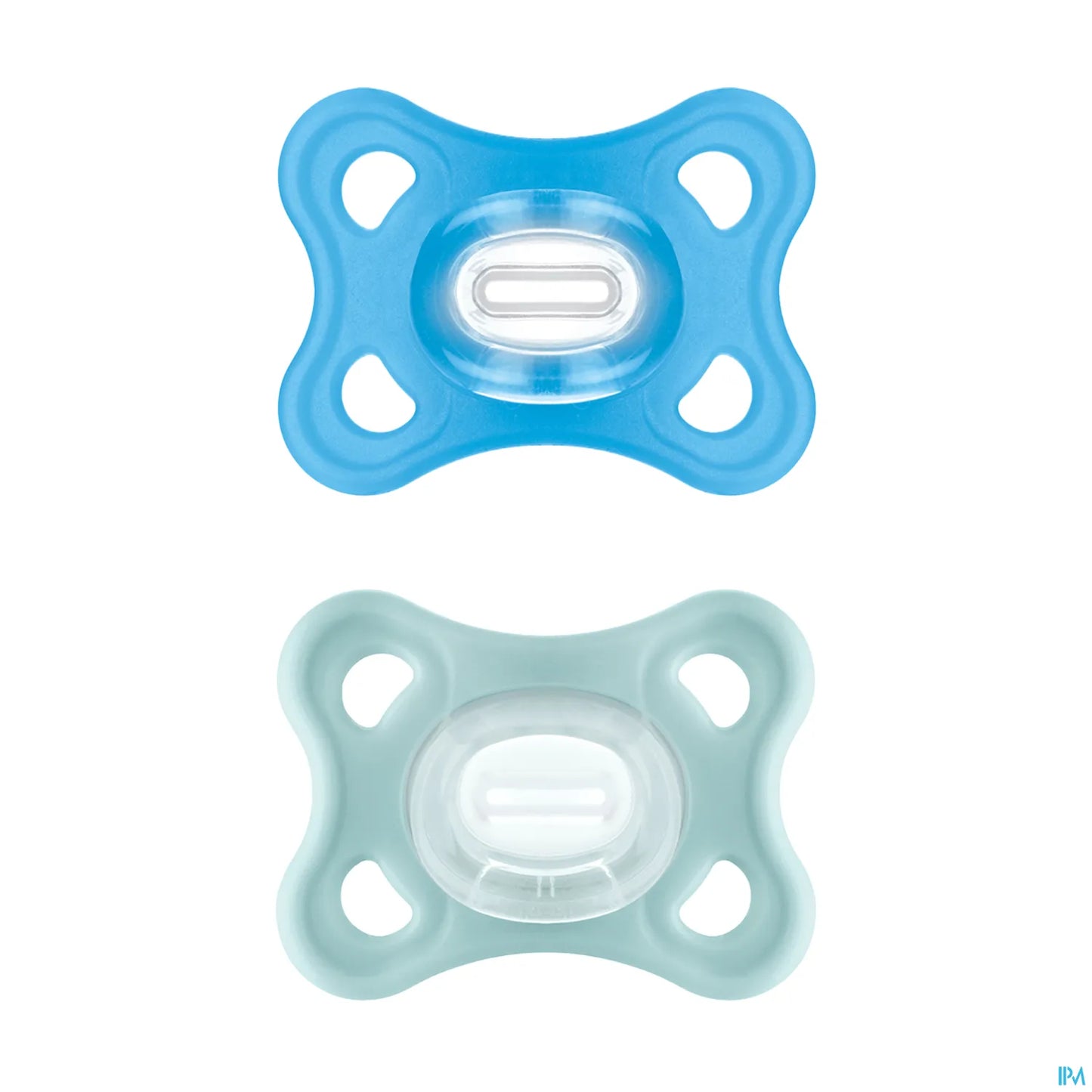 2 Sucettes Comfort Silicone 2-6 Mois