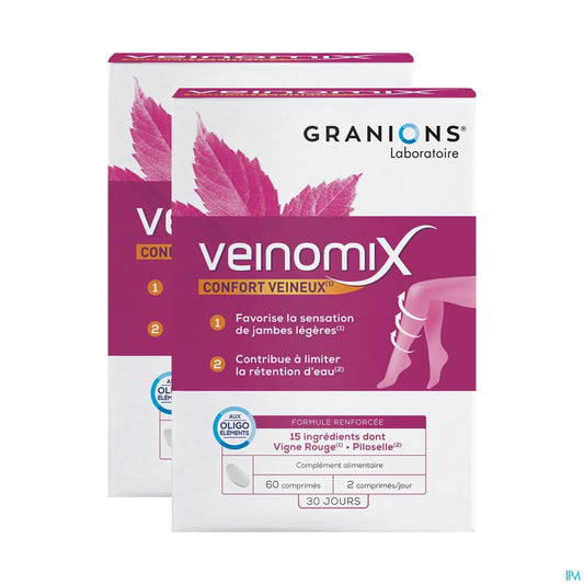 Veinomix Comprimés Pack Eco 2x60
