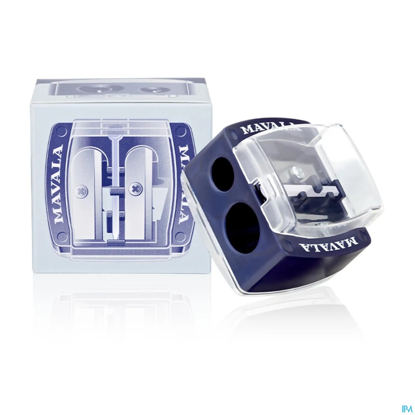 Taille-Crayon Double Cosmétique 4.5 x 4.5 x 4