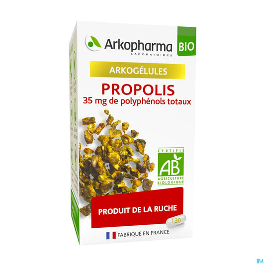 Propolis Bio Boîte de 130 Gélules