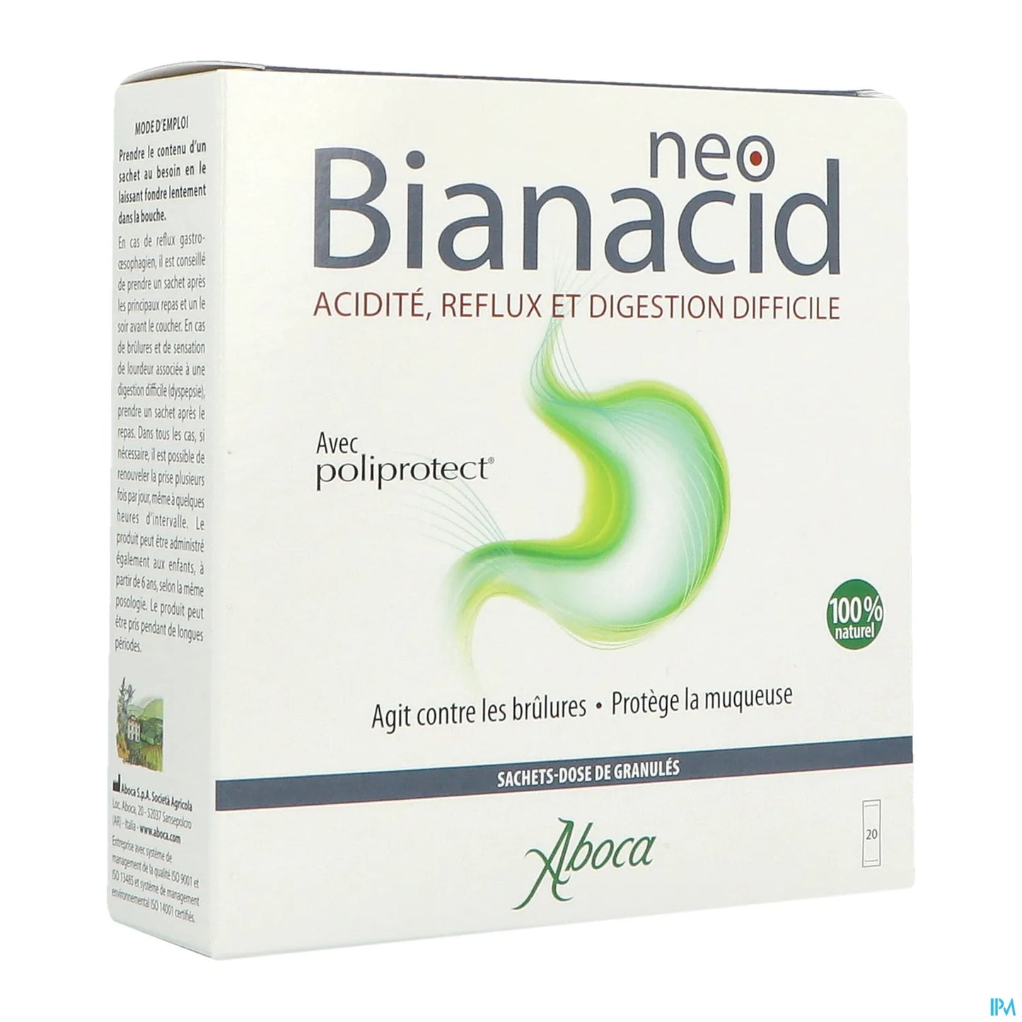 Neo Bianacid Reflux Et Difficult Digestion 20 Sachets