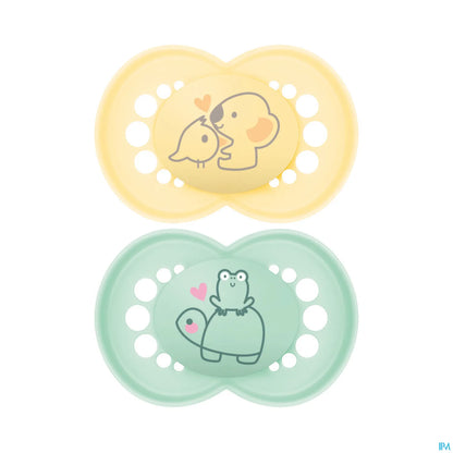 Sucettes Original Silicone 18 Mois et Plus x2