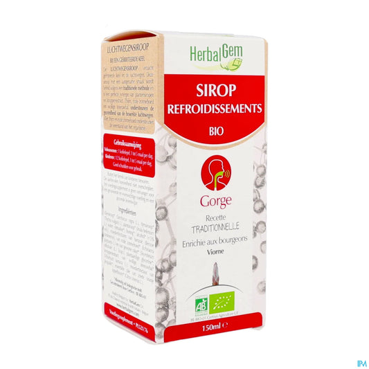 Organic Soothing Throat Syrup 150 ml
