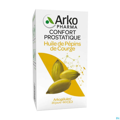 Arkogélules Pumpkin Seed Oil 60 Capsules