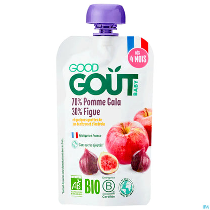 Purée de Pomme Figue Bio 120g Dès 6 Mois