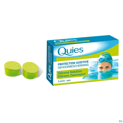 Aquaplug Protection Auditive Natation 1 Paire Reutilisable