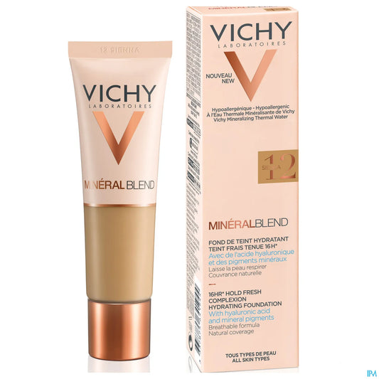 Fond de Teint Mineralblend 12 Sienna 30 mL