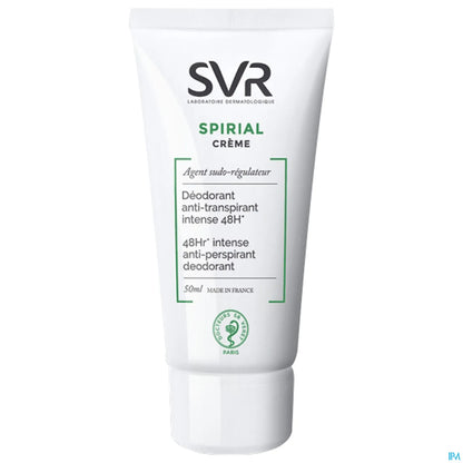 Deo-Crema Antitraspirante Spirial Intense 48H Confezione da 2 x 50 ml