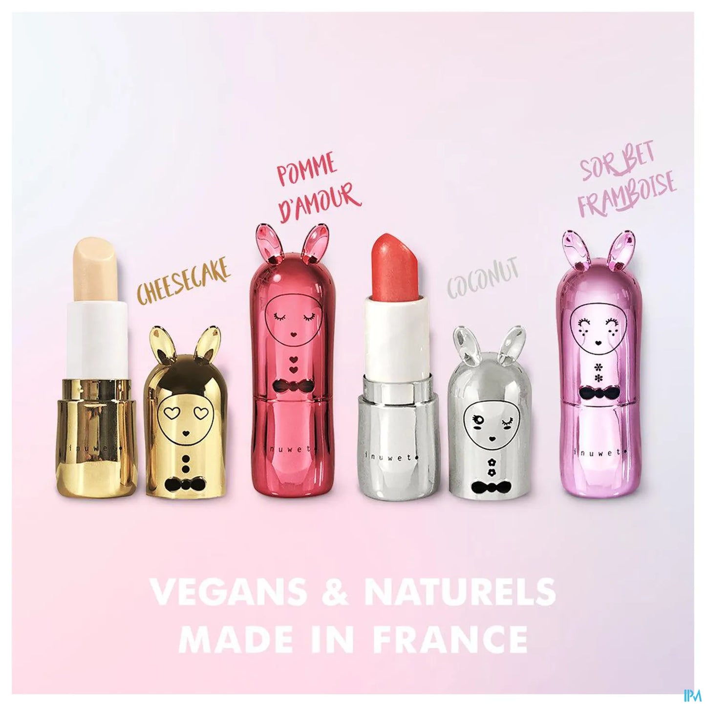 Baume Lèvres Métal Rouge Pomme d'Amour