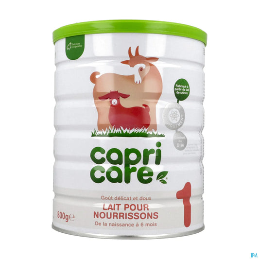 Capricare Lait Premier Âge à Base de Lait de Chèvre 800 g