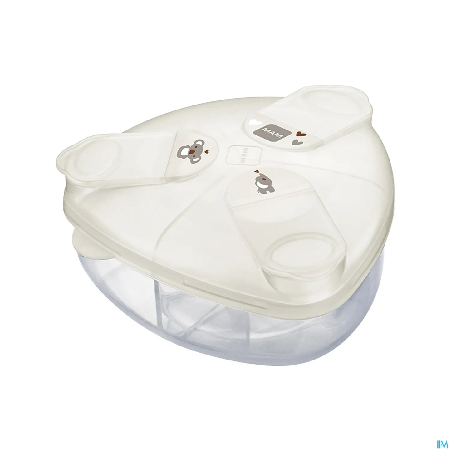 Boite Doseuse de Lait 3 Compartiments pour le Transport et la Conservation