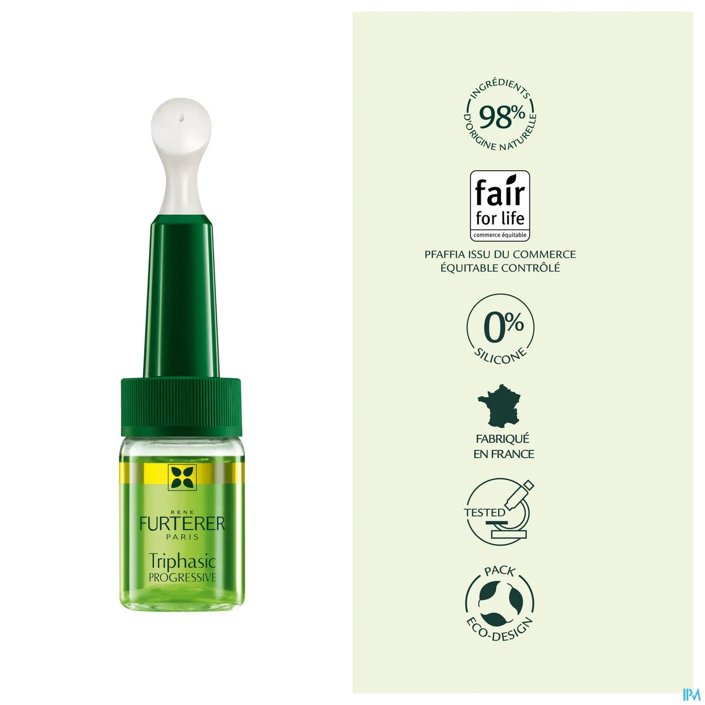 Triphasic Progressive Traitement antichute 8 x 5,5 ml