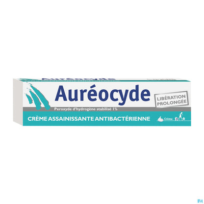 Aureocyde Crème Assainissante Antibactérienne 15g