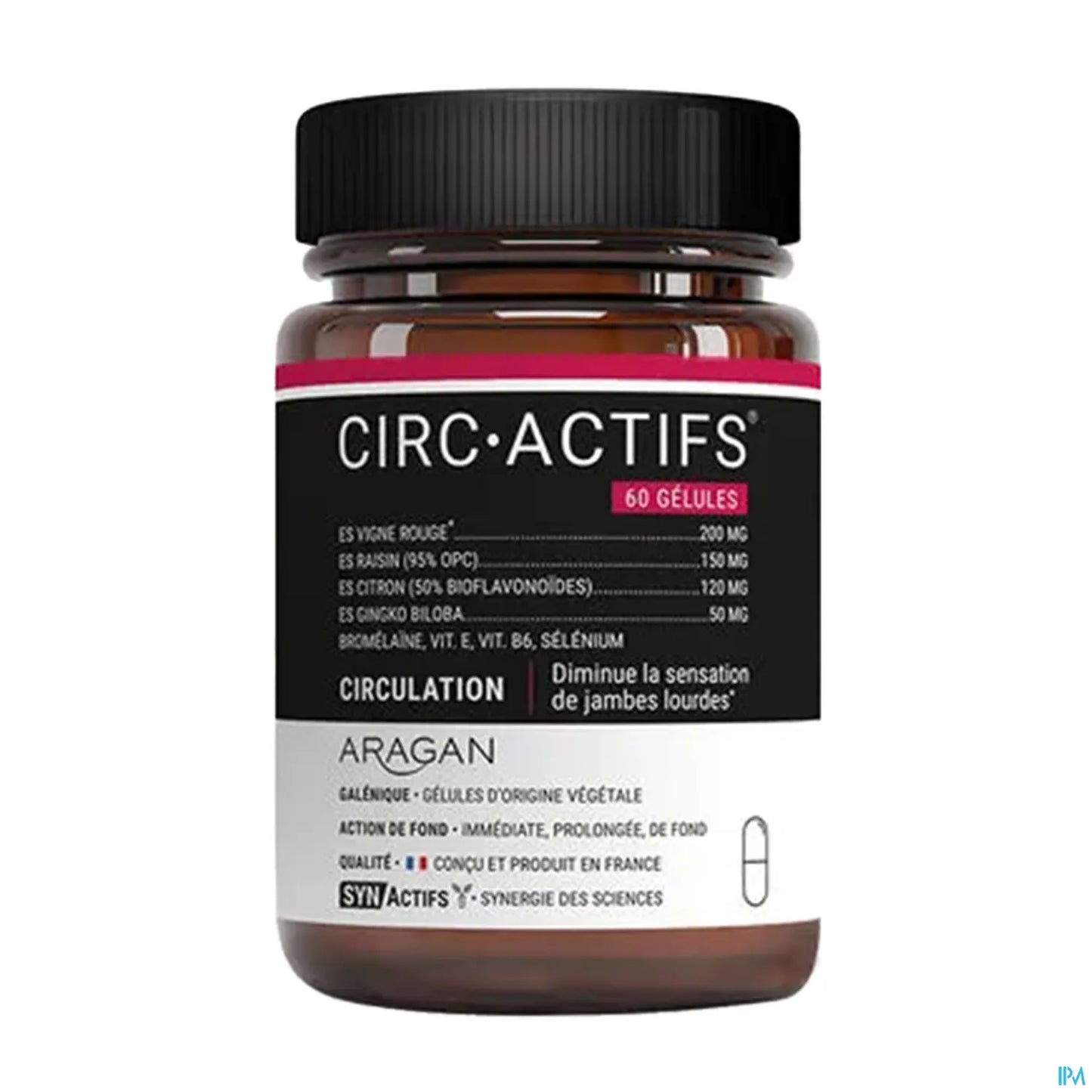 Synactifs Circ-Actifs 60 Gélules Jambes Légères