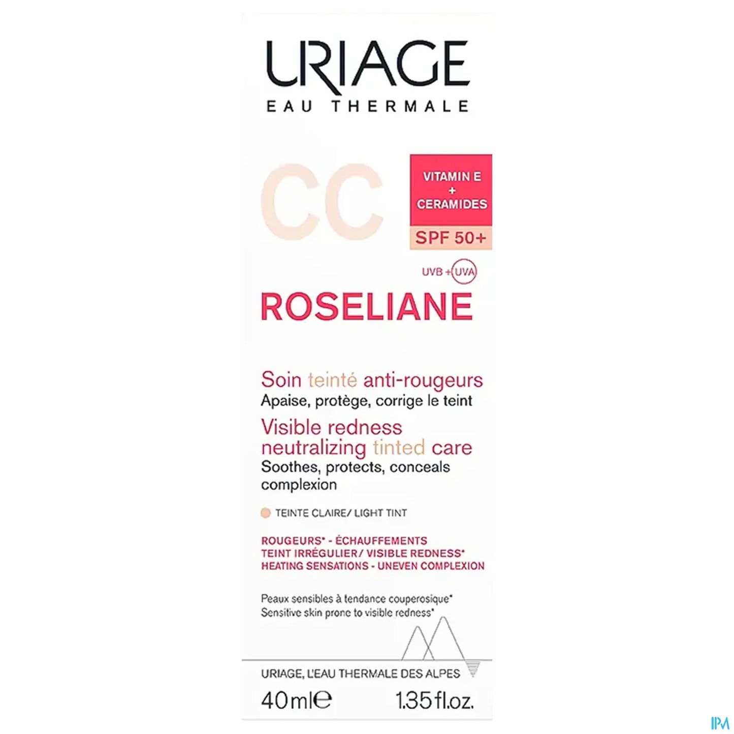 Roseliane CC Cream SPF50+ Clear 40ml