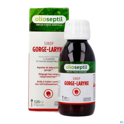 Ineldea Olioseptil Throat Larynx Syrup 125ml