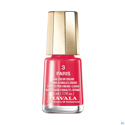 Mini Color Nail Polish Paris No. 3 5ml