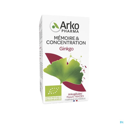 Arkogélules Ginkgo Biologico 150 Capsule