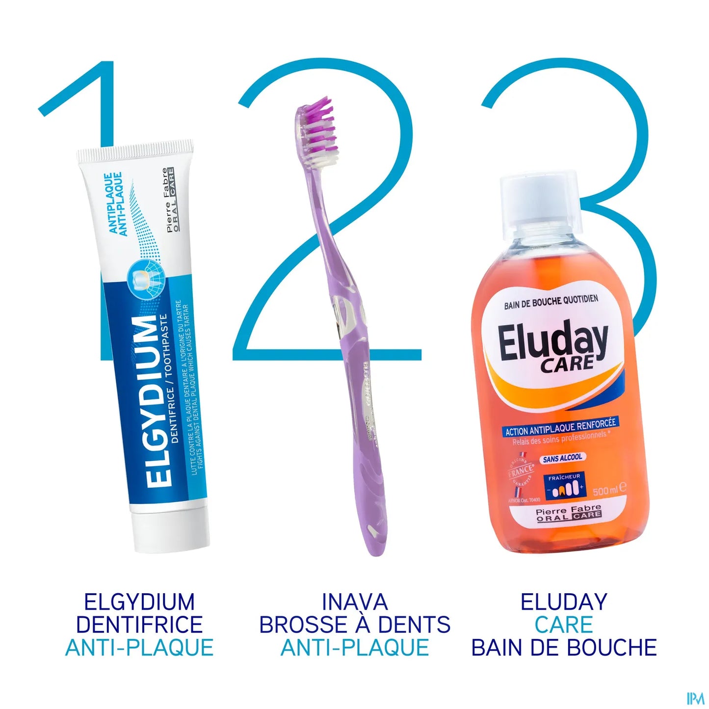 Antiplaque Medium Brosse à Dents 1 Pièce