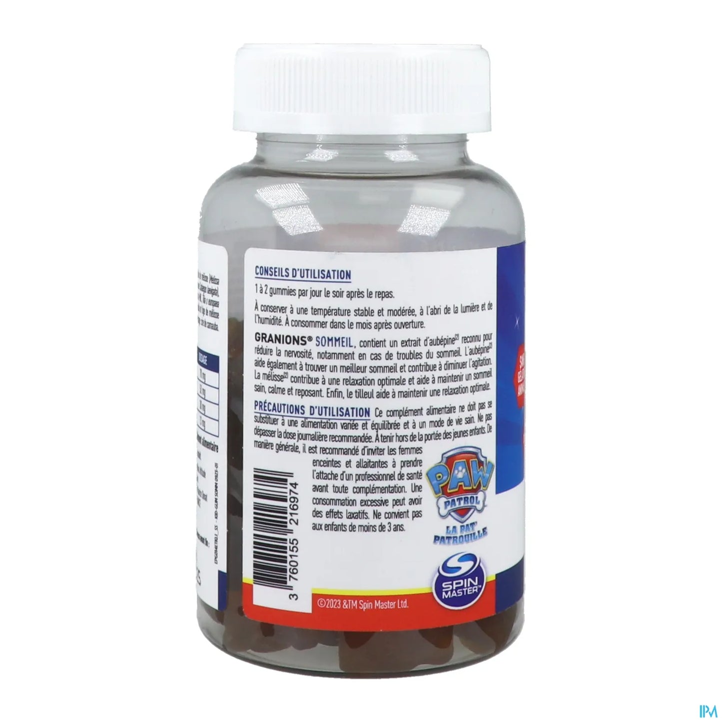 Kid Pat Patrouille Sommeil Gummies 60 Pièces