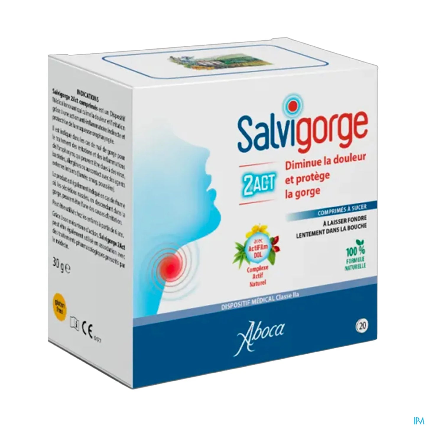 Salvigorge 2Act 20 Comprimés à Sucer