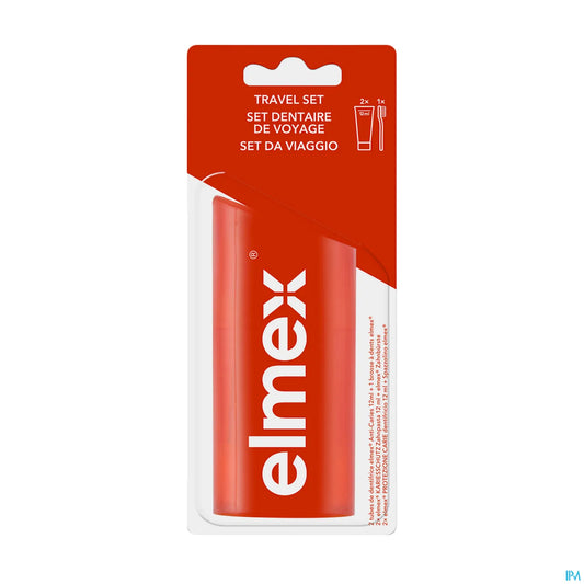 Travel Dental Set with Toothbrush and Toothpaste