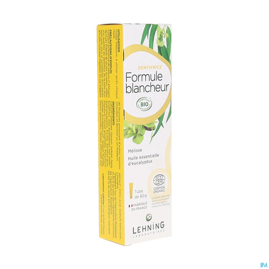 Dentifrice Bio Formule Blancheur 80 g
