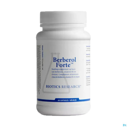 Biotics Berberol Forte Capsules 60 Pieces