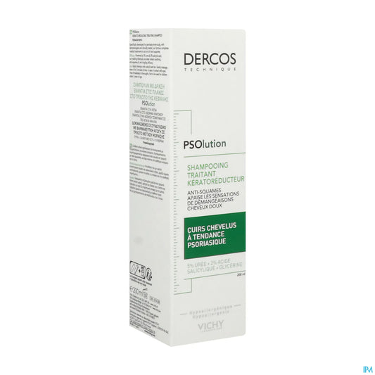 Dercos PSOlution Shampooing Traitement Kératoréducteur 200ml