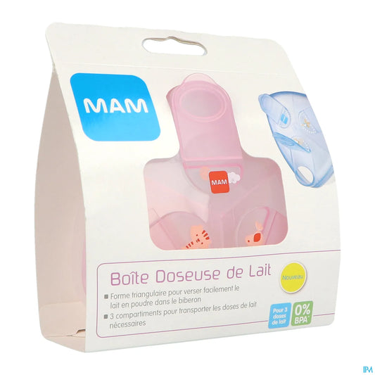 Boite Doseuse de Lait 3 Compartiments pour le Transport et la Conservation