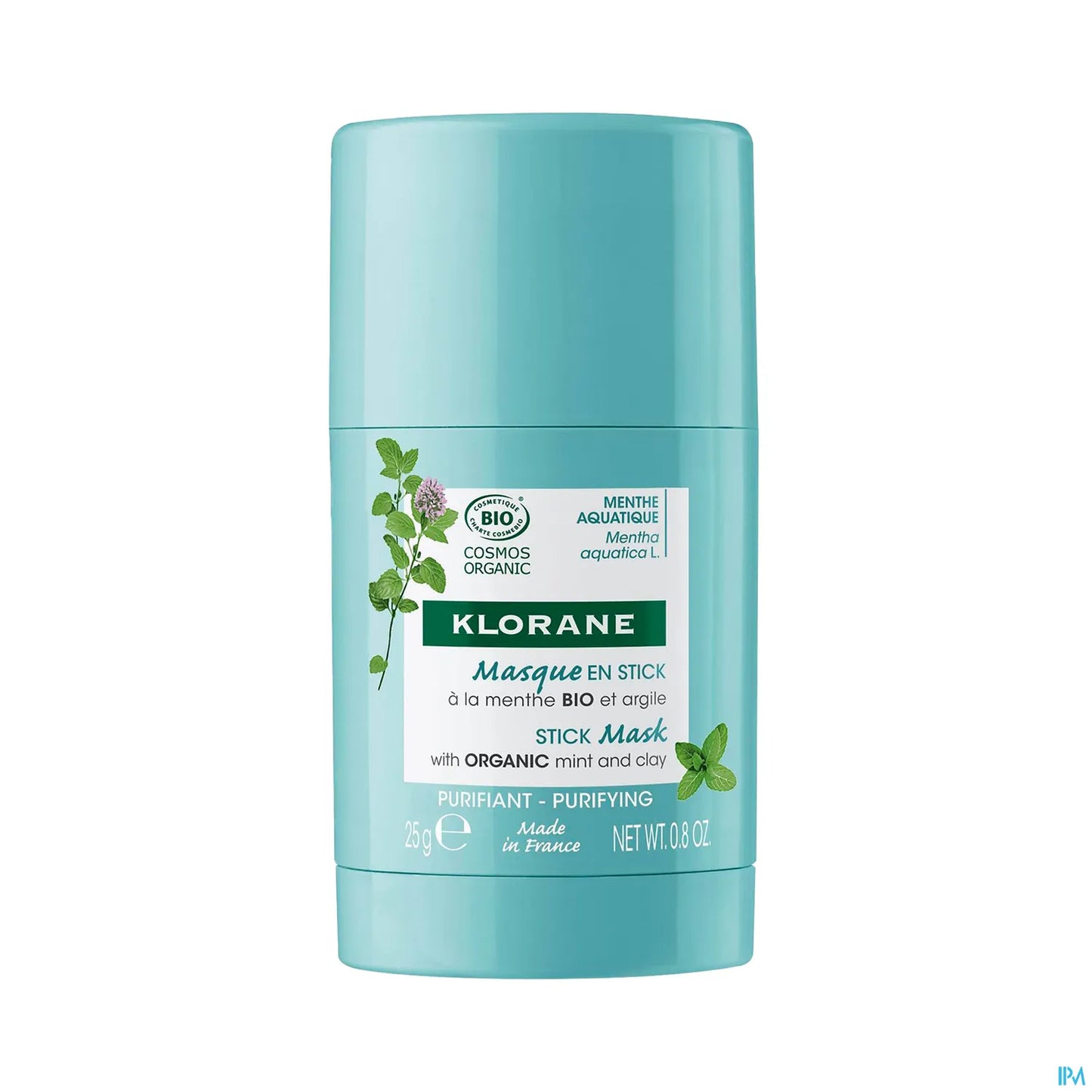 Maschera Stick Purificante e Opacizzante alla Menta Acquatica Biologica 25g