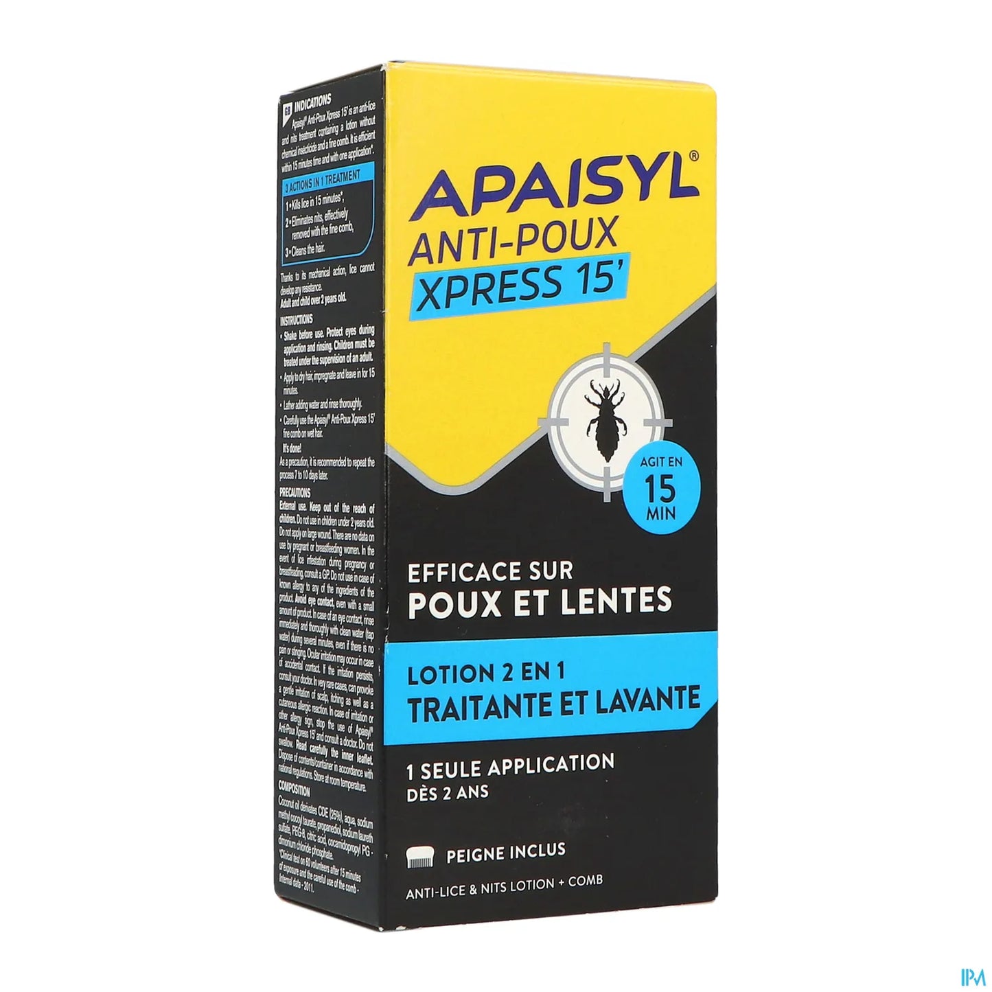 Anti-Poux Xpress 15 Minutes 100 Ml