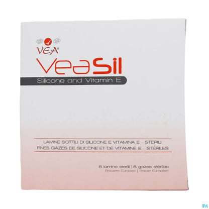 Tulle Gaze Silicone 8 Unités