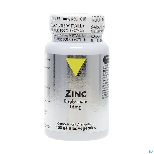 Bisglicinato di zinco 15 mg 100 capsule