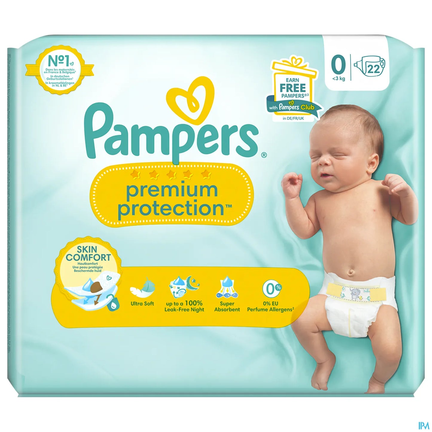 Premium Protection New Baby Micro Jusqu'à 3kg x22
