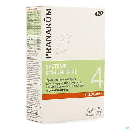 Oléocaps 4 Système Immunitaire 30 capsules Bio