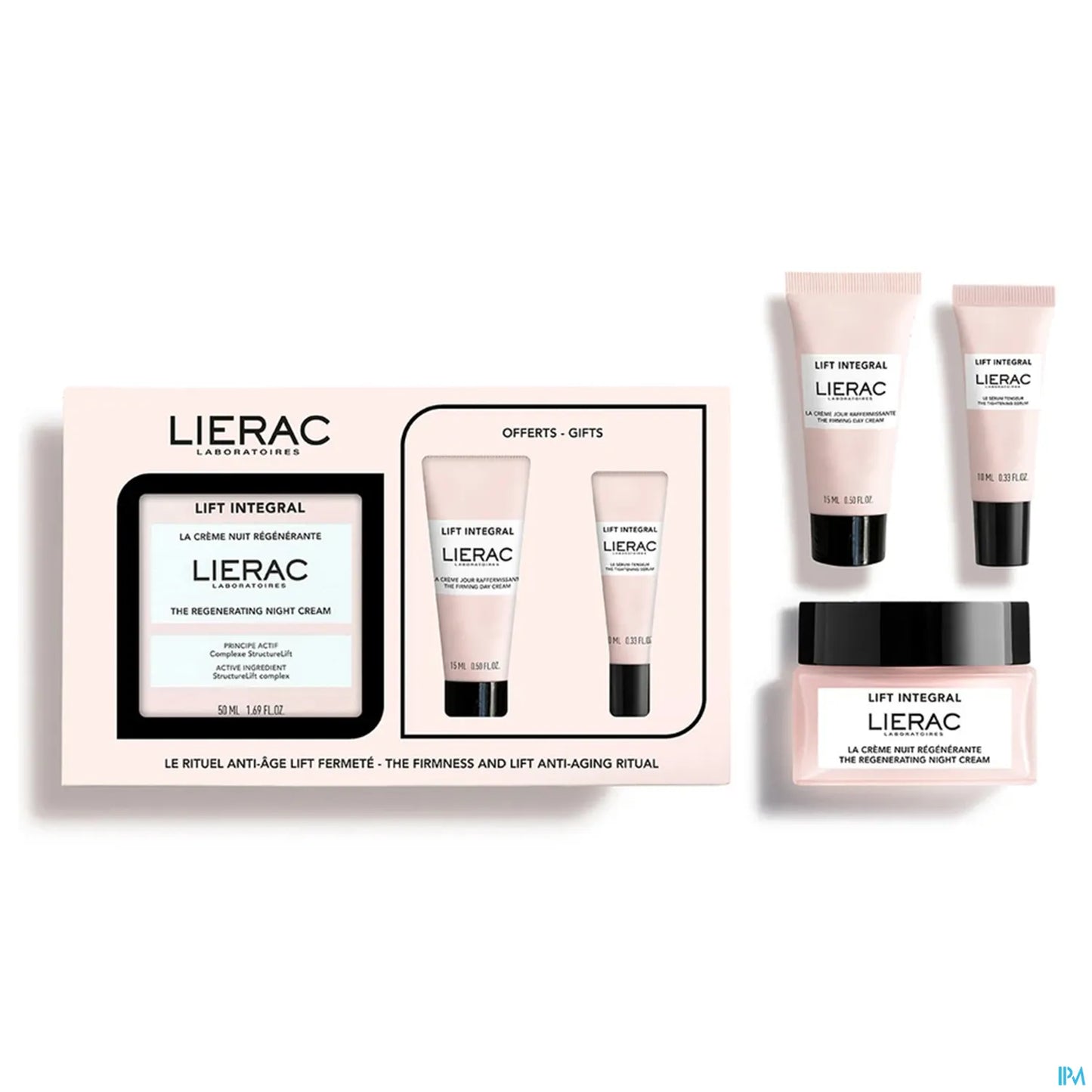 Lift Integral Anti-Aging Set Crema Notte 50ml Crema Giorno 15ml Siero 10ml