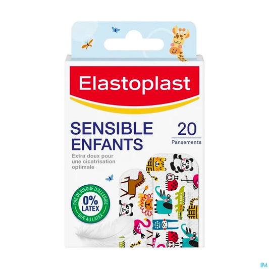 Pansements Sensibles Enfants 20 Pièces