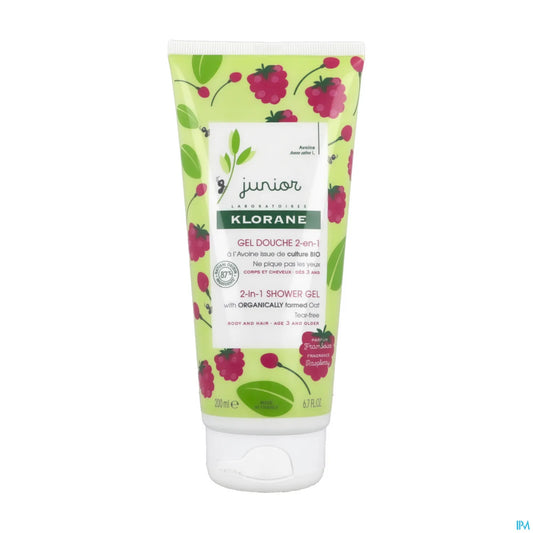 Junior Gel Douche Framboise 200ml