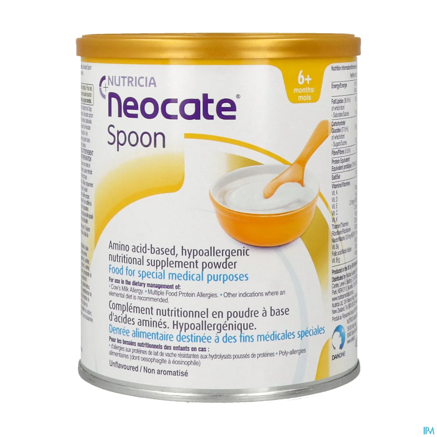 Gallia Bébé Expert Neocate Spoon Neutre 6M+ Poudre 400 g