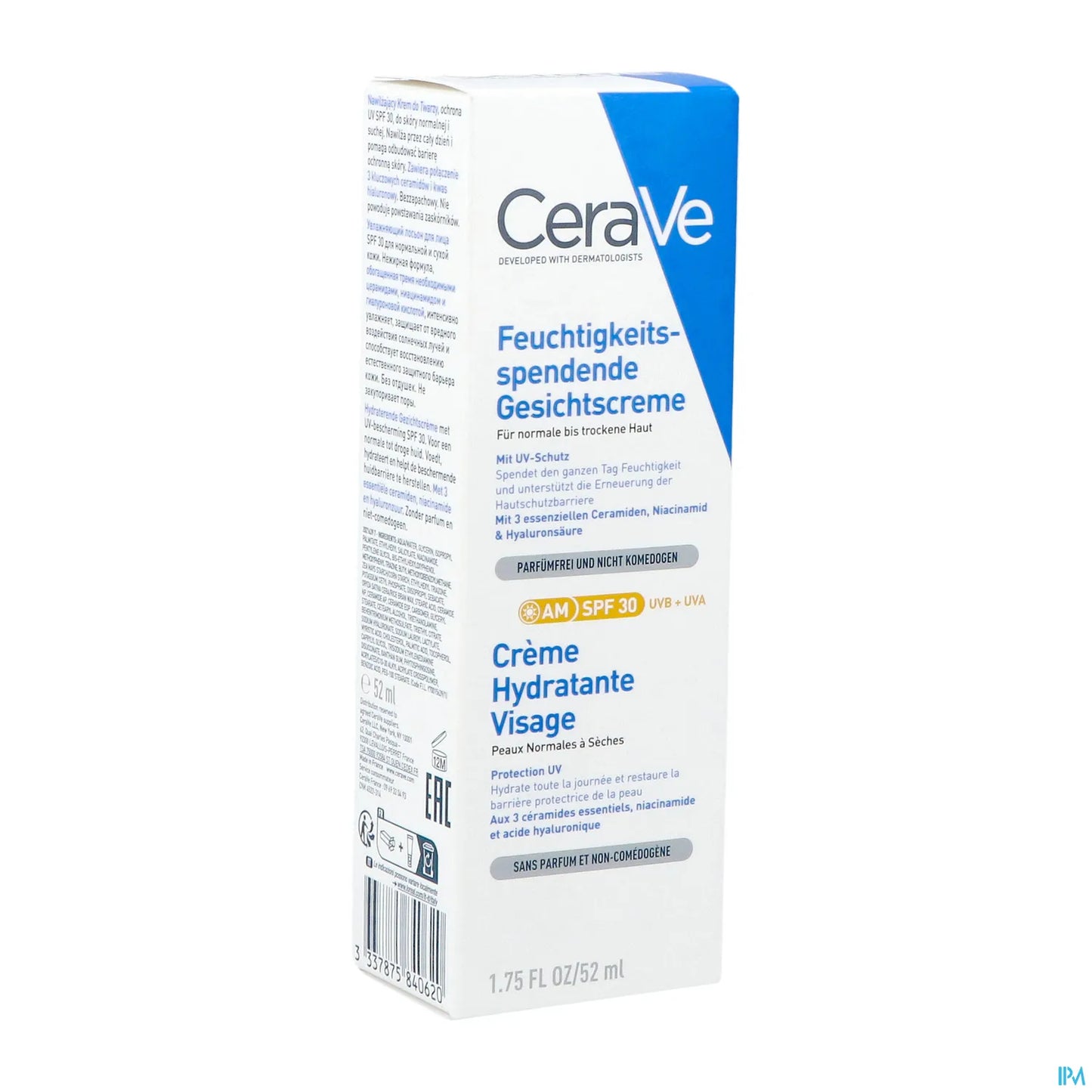 Moisturizing Face Cream SPF30 52ml