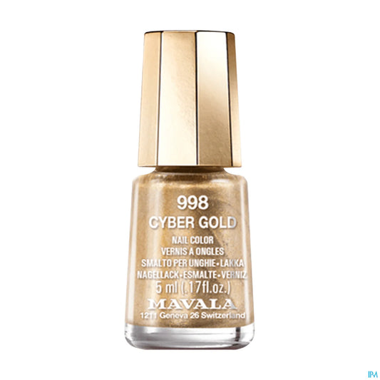 Vernis À Ongles Cyber Gold 5 ml