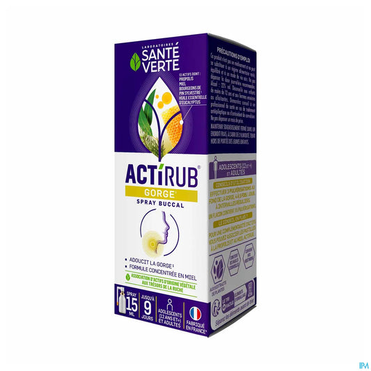 Actirub Spray Buccal 15ml