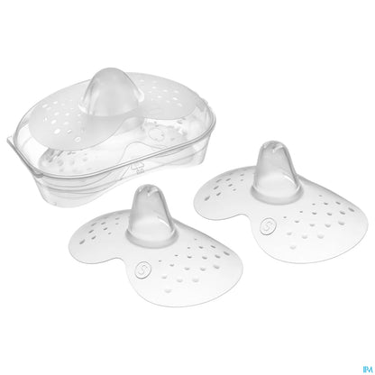 Bout de Sein Silicone Taille S 17mm X2
