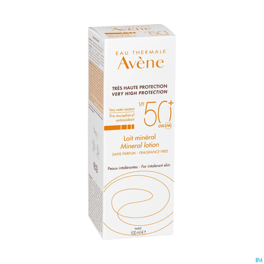 Solaire Lait Minéral SPF50+ Sans Parfum 100ml