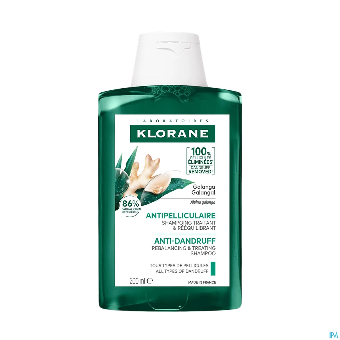 Shampoing Antipelliculaire Traitant Rééquilibrant Galanga 200 ml