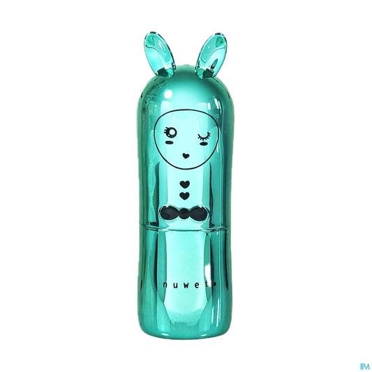 Cupcake Turquoise Metallic Lip Balm